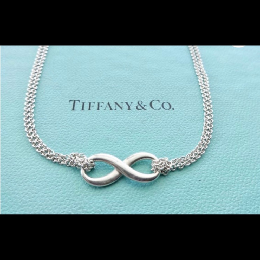 Authentic Tiffany & Company Infinity necklace
